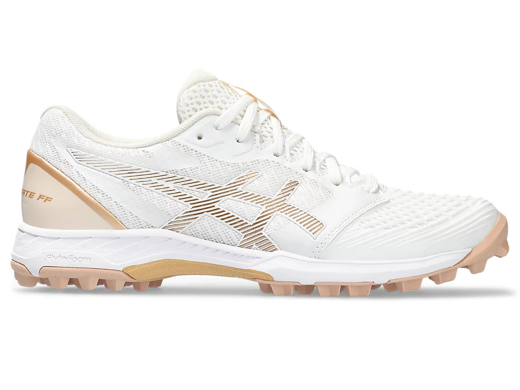 Asics Field Ultimate FF 2 White Champagne Womens Hockey International