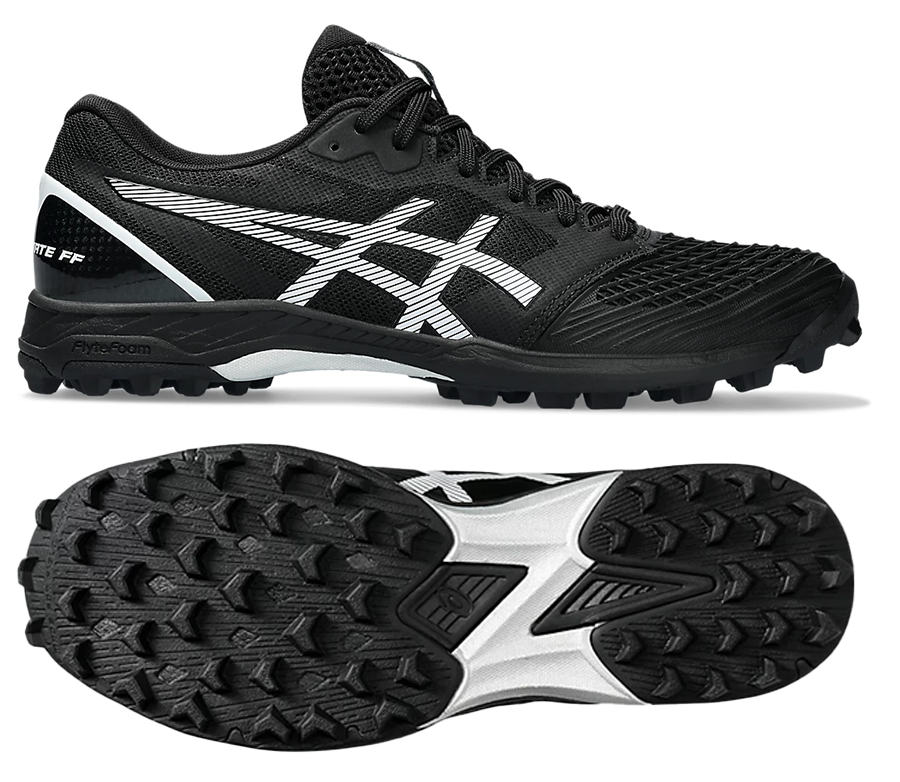 ASICS Field Ultimate FF 2 Black White Mens