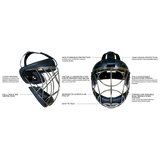 OOP Face Off Steel Mask - SENIOR