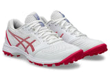 ASICS Field Ultimate FF 2 (White/Bright Rose) Womens
