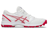 ASICS Field Ultimate FF 2 (White/Bright Rose) Womens