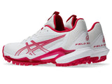 ASICS Field Speed FF 2 (White/Bright Rose) Womens