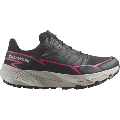 Salomon Thundercross GTX Black Black Pink Glo Womens Hockey International