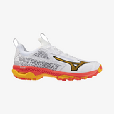 MIZUNO Wave Panthera 2 (White/ Fiery Coral) Mens