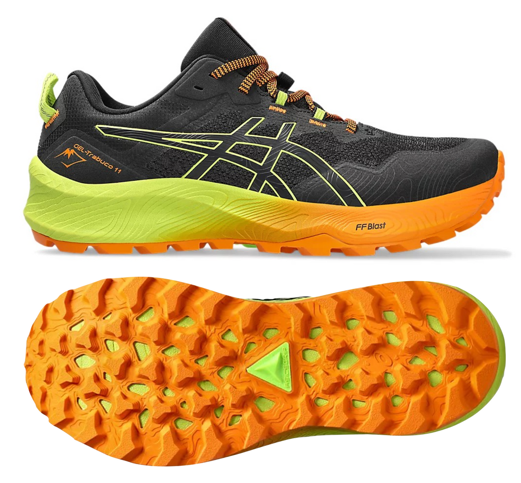 Asics Gel Trabuco 11 (Black/Neon Lime) Mens - Main Image