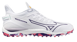 MIZUNO Wave Leopardus (White/Violet Indigo/Camellia Rose) Mens