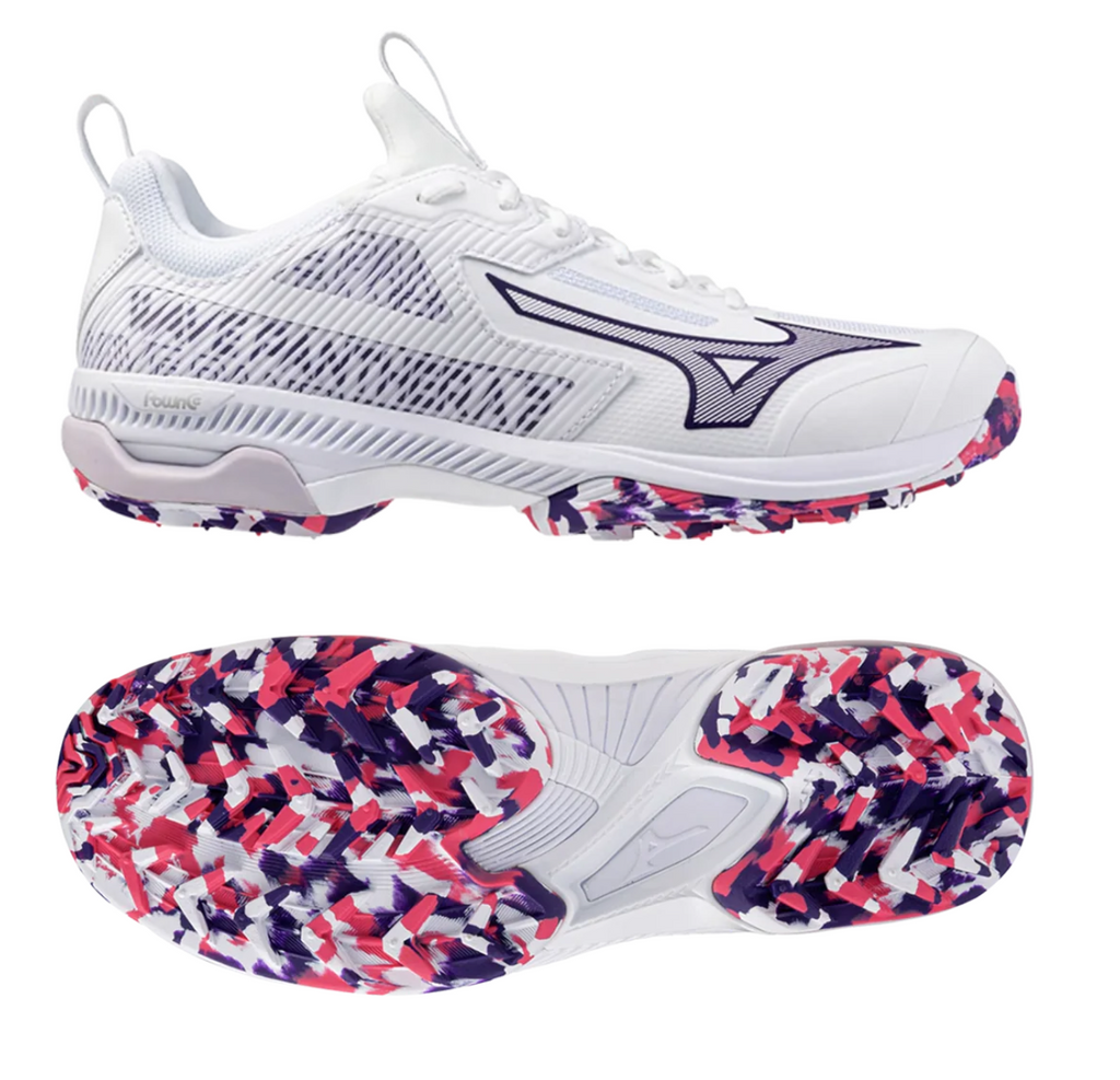 MIZUNO Wave Panthera 2 (White/Violet Indigo/Camellia Rose) Mens MIZUNO Wave Panthera 2 (White/Violet Indigo/Camellia Rose) Mens