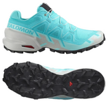 SALOMON Speedcross 6 (Blue Curacao/Lunar Rock/Iced Aqua) Womens