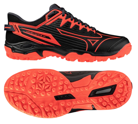 MIZUNO Wave Lynx 2 JNR (Black/Neon)