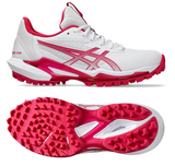 ASICS Field Speed FF 2 (White/Bright Rose) Womens