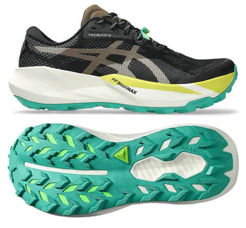 ASICS Trabuco 14 (Black/Clay Canyon) Mens