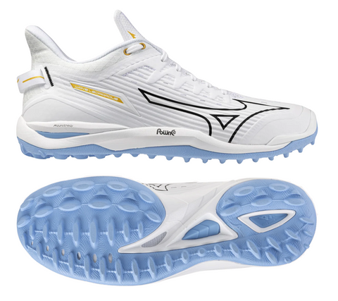 MIZUNO Wave Leopardus (White Celeste) Mens