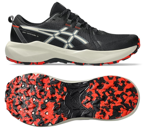 ASICS Gel Venture 11 (Black/Light Dust) Mens