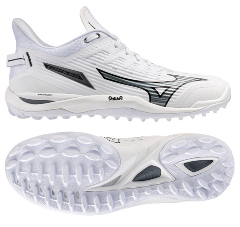 MIZUNO Wave Leopardus (White/Black/Silver)