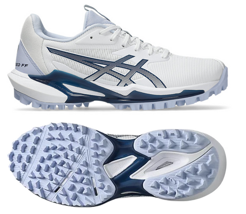 ASICS Field Speed FF 2 (White/Independence Blue) Womens