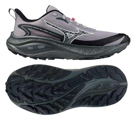 MIZUNO Neo Lumina (Dapple Gray/White/Dark Slate) Womens