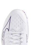 MIZUNO Wave Leopardus (White/Violet Indigo/Camellia Rose) Mens