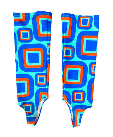 Under Socks (Inner Socks) Blue/Orange